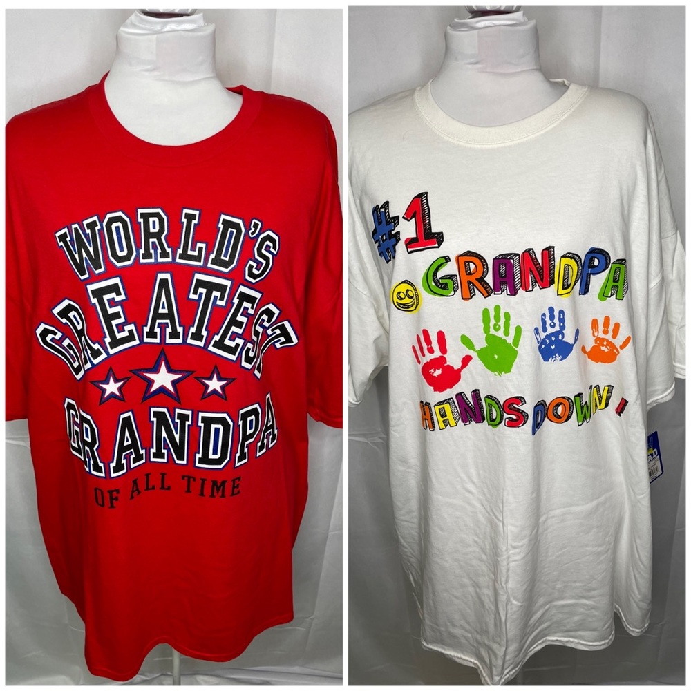 NWT Bundle 2 Grandpa T-Shirts | Size 2XL - Picture 1 of 8